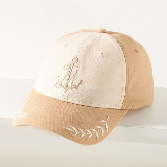 Anthropologie Accessories - Anthropologie Monogram Cap (M)